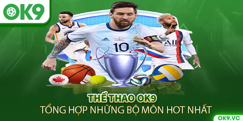 Thể thao OK9 tổng hợp những môn hot nhất